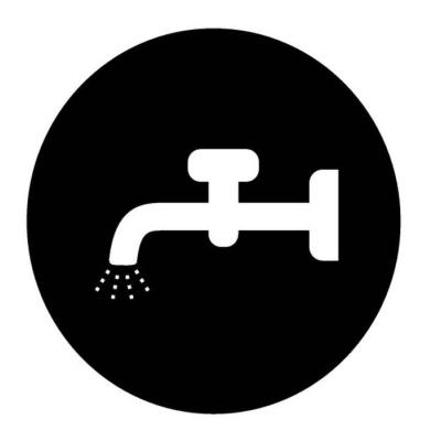  Etiquette, plate noire, symbol 