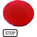  Etiquette, plate rouge, STOP 