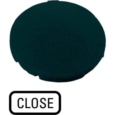  Etiquette, plate noire, CLOSE 