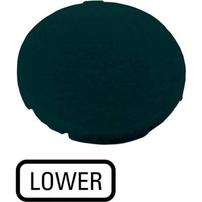  Etiquette, plate noire, LOWER 