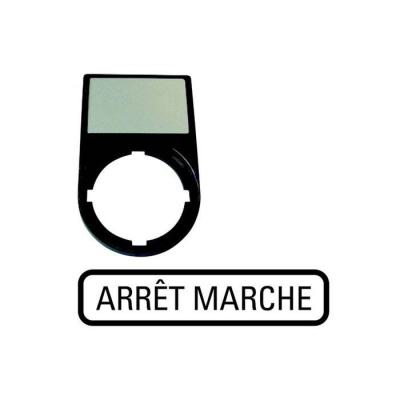  Support, +�tiquette, ARRET MAR 