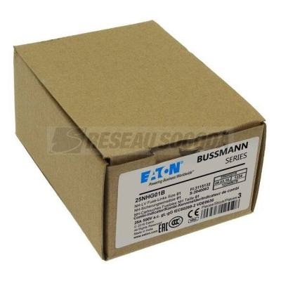  NH FUSE 25A 500V GG/GL SIZE 01 