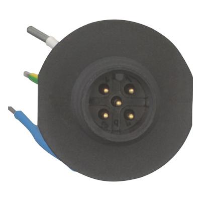  Connecteur m�le M12, cod� ' B 