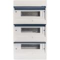  Coffret encastr� IP40, 3 rang� 