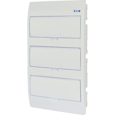  Coffret encastr� IP40, 3 rang� 