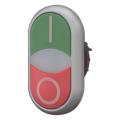  Bouton-poussoir double, voyant 
