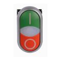  Bouton-poussoir double, voyant 