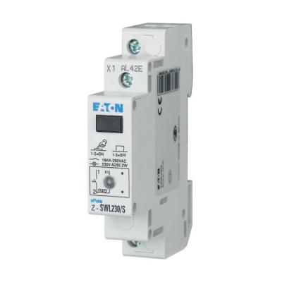  Commutateur avec LED, 230AC/DC 