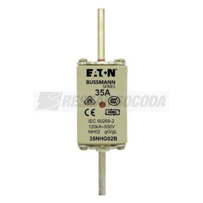  NH FUSE 35A 500V GG/GL SIZE 02 