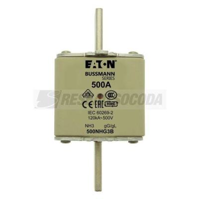  NH FUSE 450A 500V 3 GG/GL SIZE 