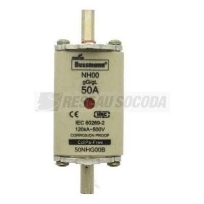  BUSSMANN 50A 500V 00 GG 