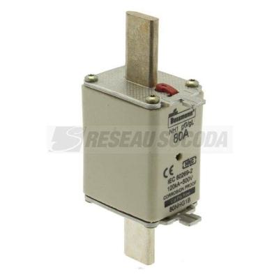  NH FUSE 80AMP 500V gG SIZE 1 D 
