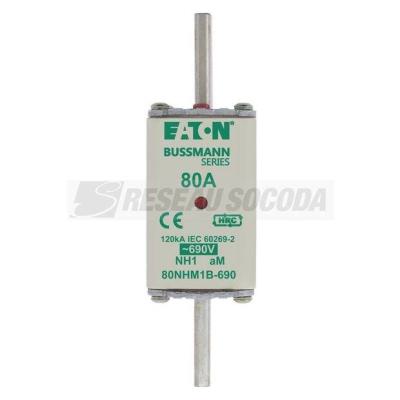 NH FUSE 80AMP 690V aM SIZE 1 