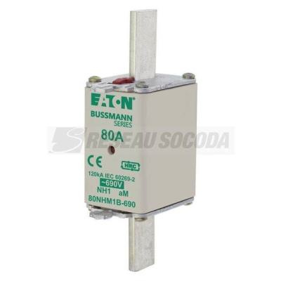  NH FUSE 80AMP 690V aM SIZE 1 