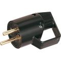  Fiche m�le 16A 2P+T ann noir 