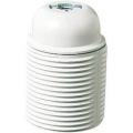  Douille E27 filet�e blanc M10 