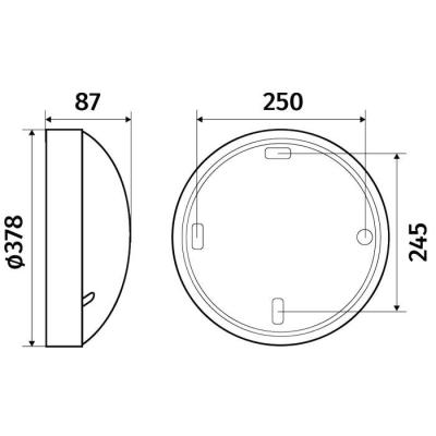  Horizon T2 2xE27LED1350lmHFblc 