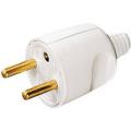  Fiche m�le 16A 2P+T portef blc 