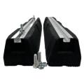  2 SUPPORTS RUBBER 600MM SLIM 