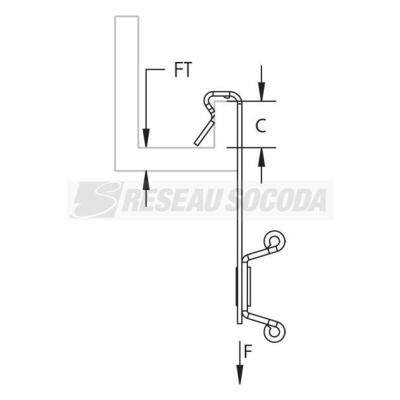  Support de collier nVent CADDY 