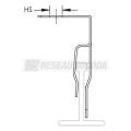  Fixation support en ''T'' ATA4 