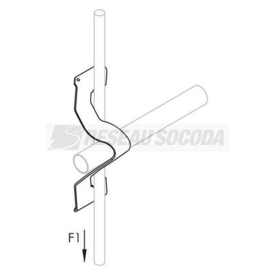  Attache c�ble/conduit 30mm tig 