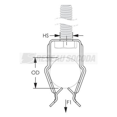  Attache ins�rable nVent CADDY 