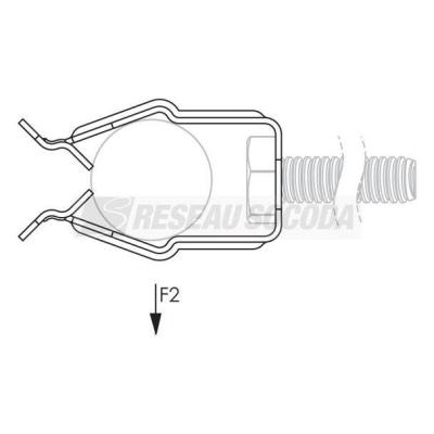  Attache ins�rable nVent CADDY 