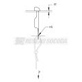  Attache profil� trap�zoidal, c 