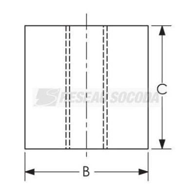  Ecrou trap�zo�dal pour bac aci 