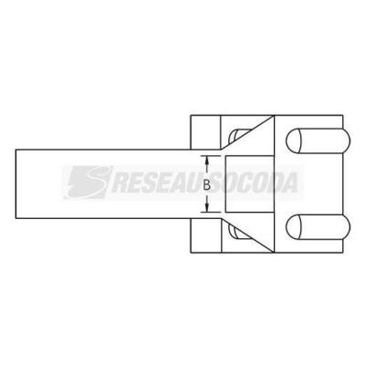  Attache Serre-c�ble LB3B 