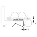  Adapt attache serre-c�ble SCB3 