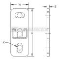  Console C,  Acier, HD, 2,5mmx4 
