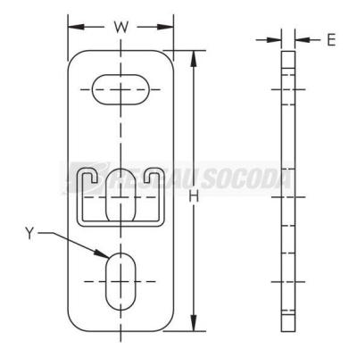  Console A, 500mm, �lectrozingu 