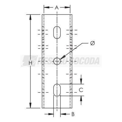  nVent CADDY Support orientable 