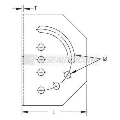  nVent CADDY Support orientable 