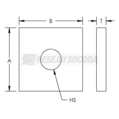  nVent CADDY Support plat 1 tro 