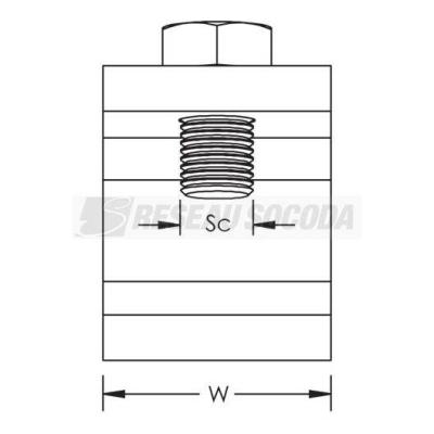 nVent CADDY Eclisse interne ZT 