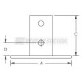  Embase pour profil strut A, GA 