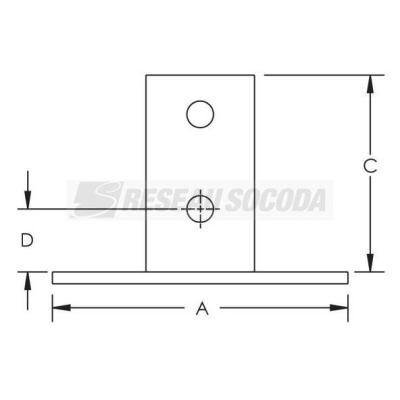  Embase, type A, GC, 150x150x10 