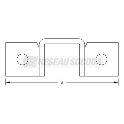  Connecteur double angle, 3 voi 