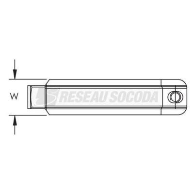  Attache crampon C pour c�ble 1 