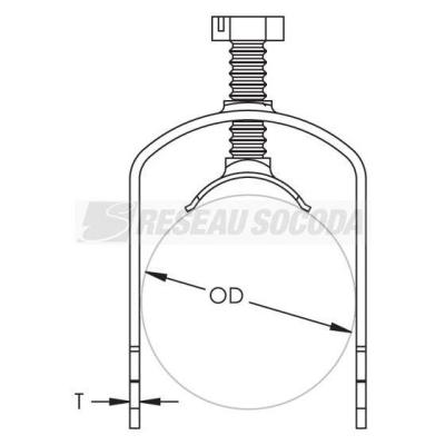  Pince � c�ble 24-28mm pour pro 