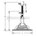  Agrafe nVent CADDY Pyramid PEB 