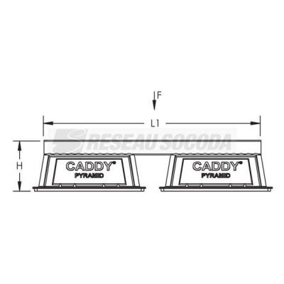  Passerelle Pyramid PSB42A 