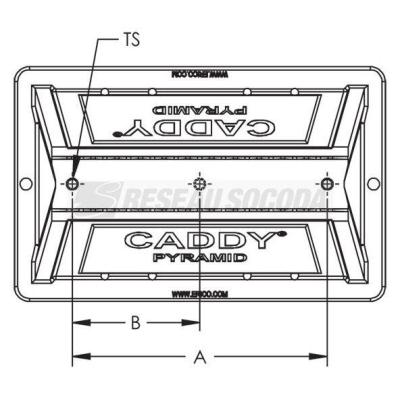  Support universel 406x102mm, 2 