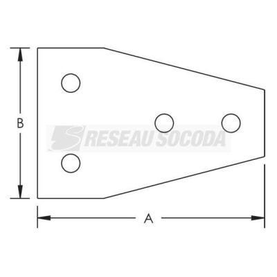  Support plat ZEA110 