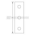  Equerre angle 90� strut, 4 tro 