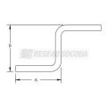  Support pour connection rail A 