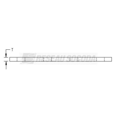  Connecteur interne, rail strut 